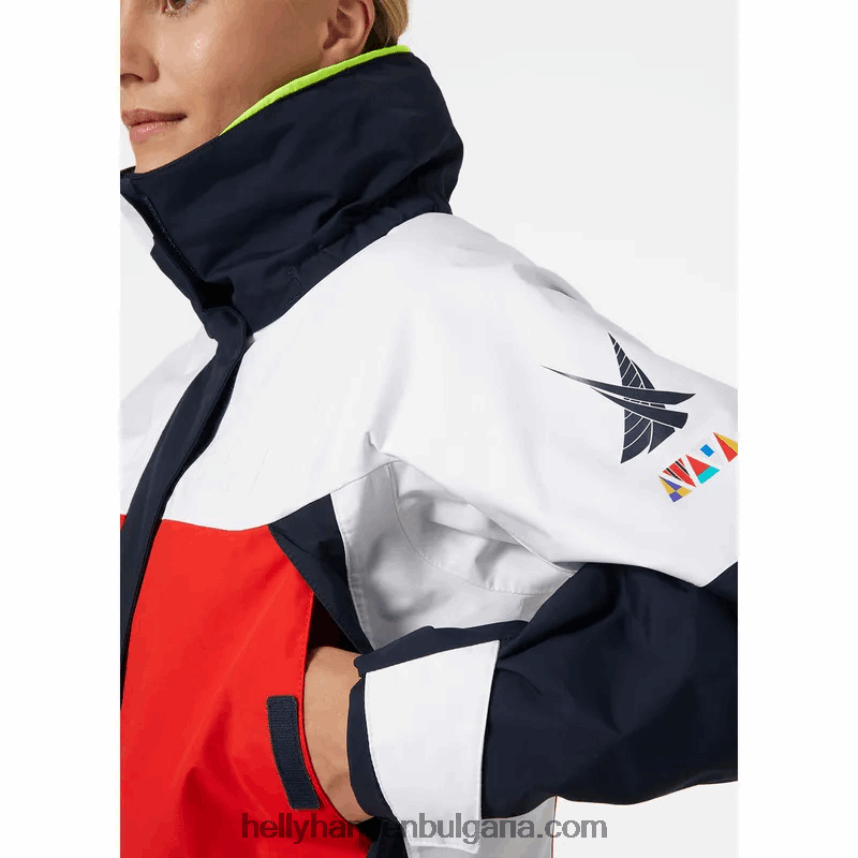 Жени дамско яке Newport за крайбрежно плаване 80V22D1334 теракота Helly-Hansen