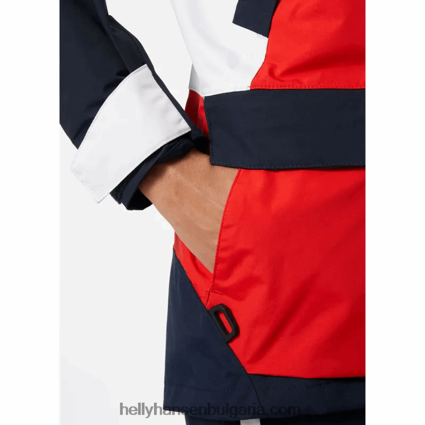 Жени дамско яке Newport за крайбрежно плаване 80V22D1334 теракота Helly-Hansen