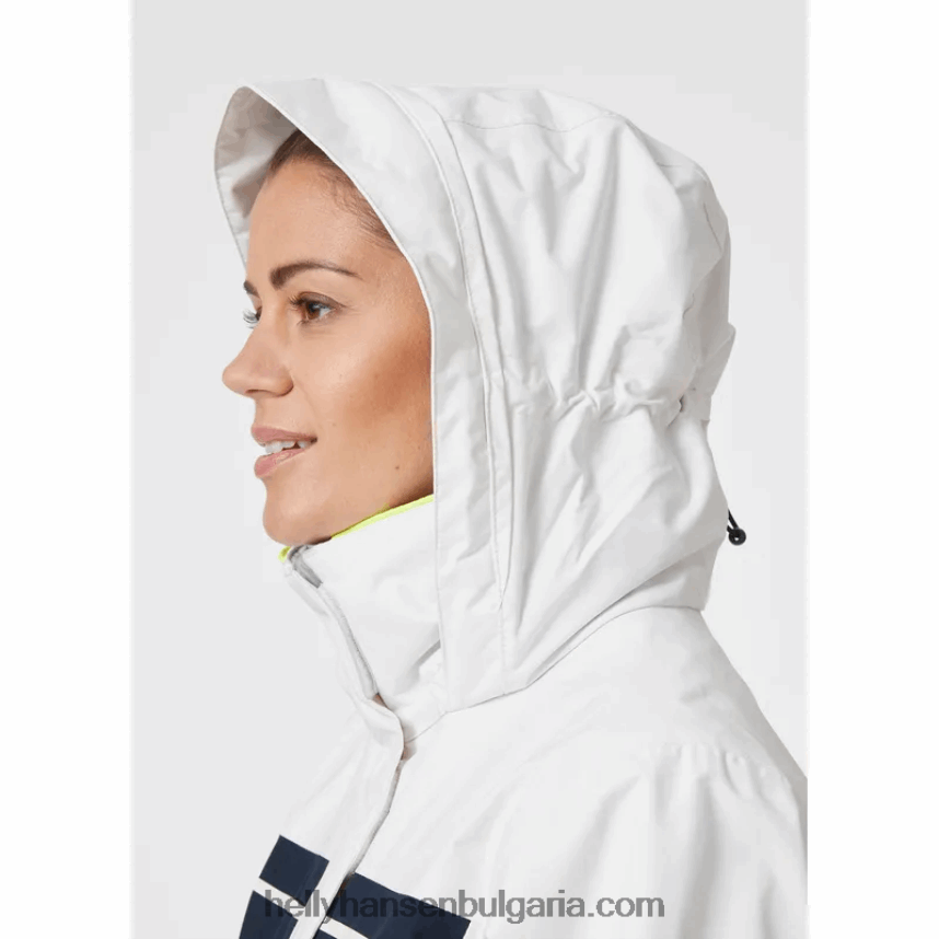 Жени дамско яке Saltholm за ветроходство 80V22D1316 военноморски флот Helly-Hansen