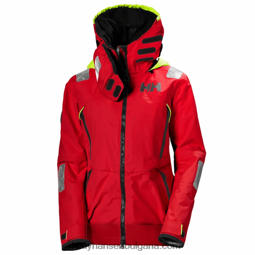 Жени дамско яке за ветроходство aegir race 80V22D1360 военноморски флот Helly-Hansen