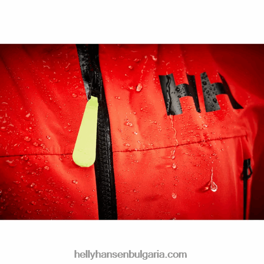 Жени дамско яке aegir race sailing 2.0 80V22D1335 тревожно червено Helly-Hansen