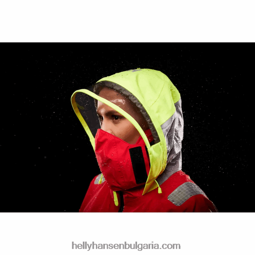 Жени дамско яке aegir race sailing 2.0 80V22D1335 тревожно червено Helly-Hansen