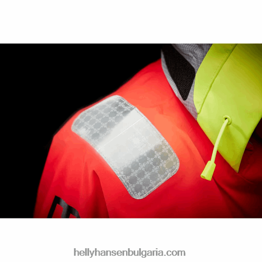 Жени дамско яке aegir race sailing 2.0 80V22D1335 тревожно червено Helly-Hansen