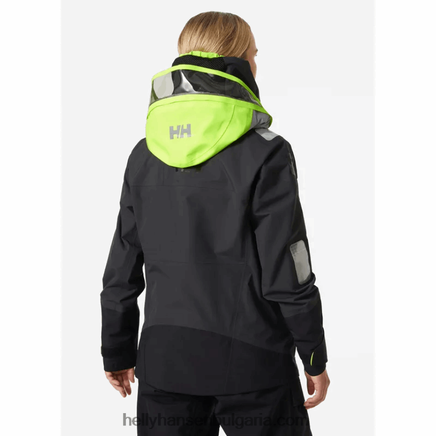 Жени дамско яке aegir race sailing 2.0 80V22D1336 тревожно червено Helly-Hansen