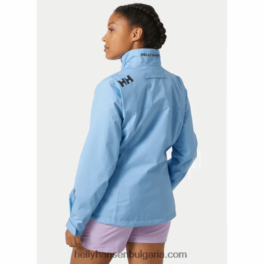 Жени дамско яке за ветроходство crew 80V22D1361 тревожно червено Helly-Hansen