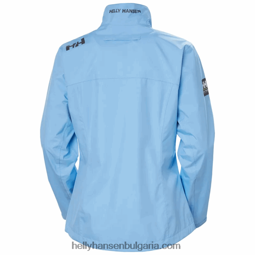 Жени дамско яке за ветроходство crew 80V22D1361 тревожно червено Helly-Hansen