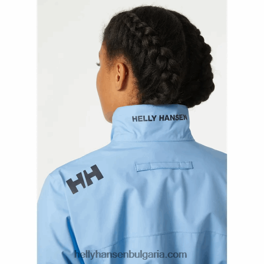 Жени дамско яке за ветроходство crew 80V22D1361 тревожно червено Helly-Hansen