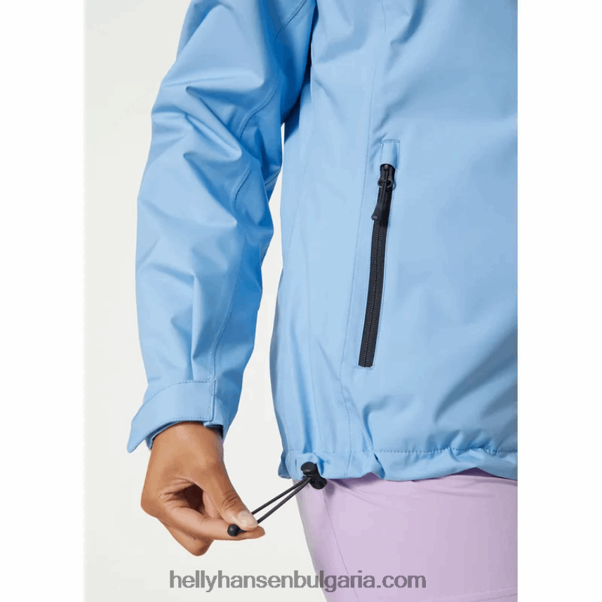 Жени дамско яке за ветроходство crew 80V22D1361 тревожно червено Helly-Hansen