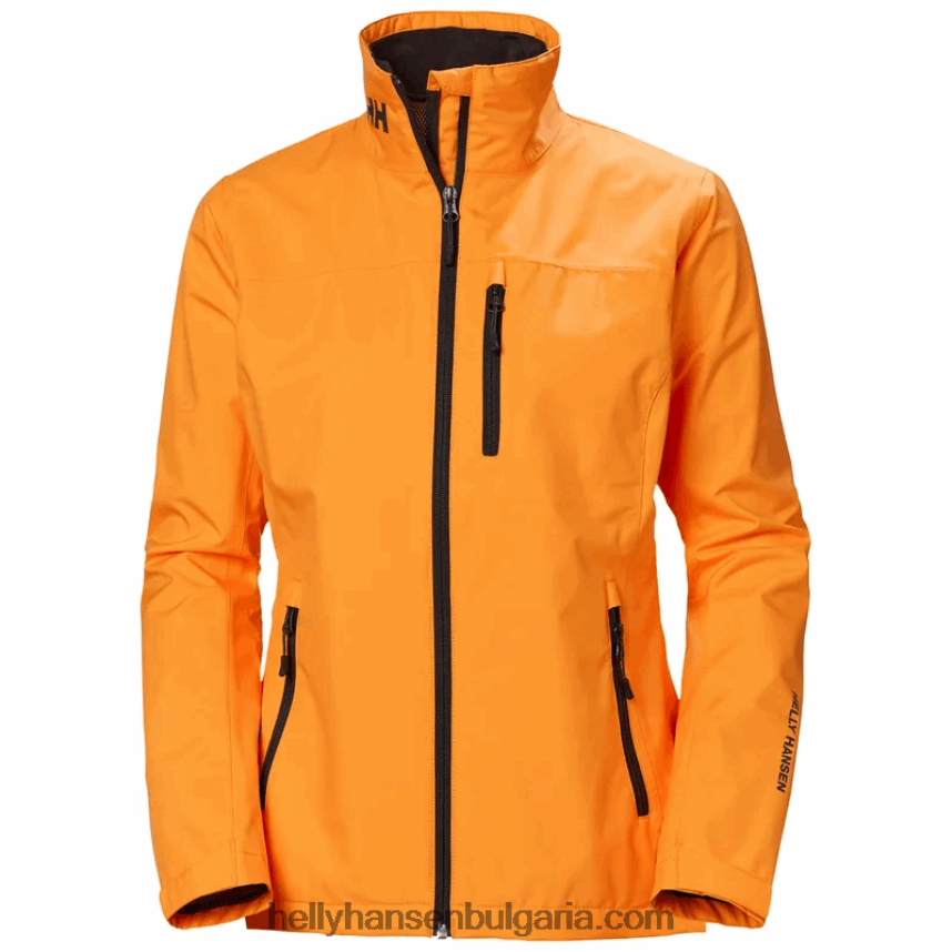 Жени дамско яке за ветроходство crew 80V22D1362 светло син Helly-Hansen