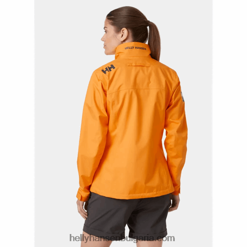 Жени дамско яке за ветроходство crew 80V22D1362 светло син Helly-Hansen