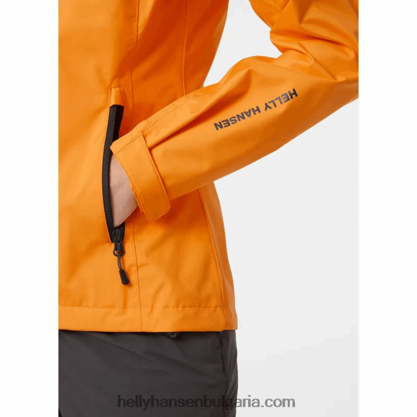 Жени дамско яке за ветроходство crew 80V22D1362 светло син Helly-Hansen