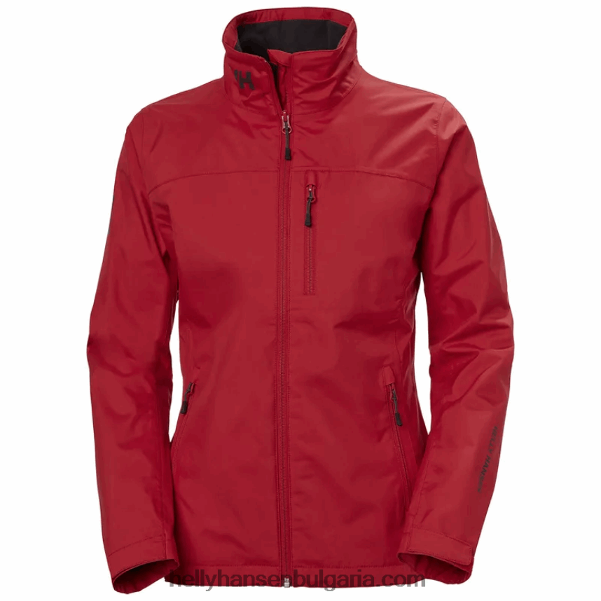 Жени дамско яке за ветроходство crew 80V22D1365 бяло Helly-Hansen