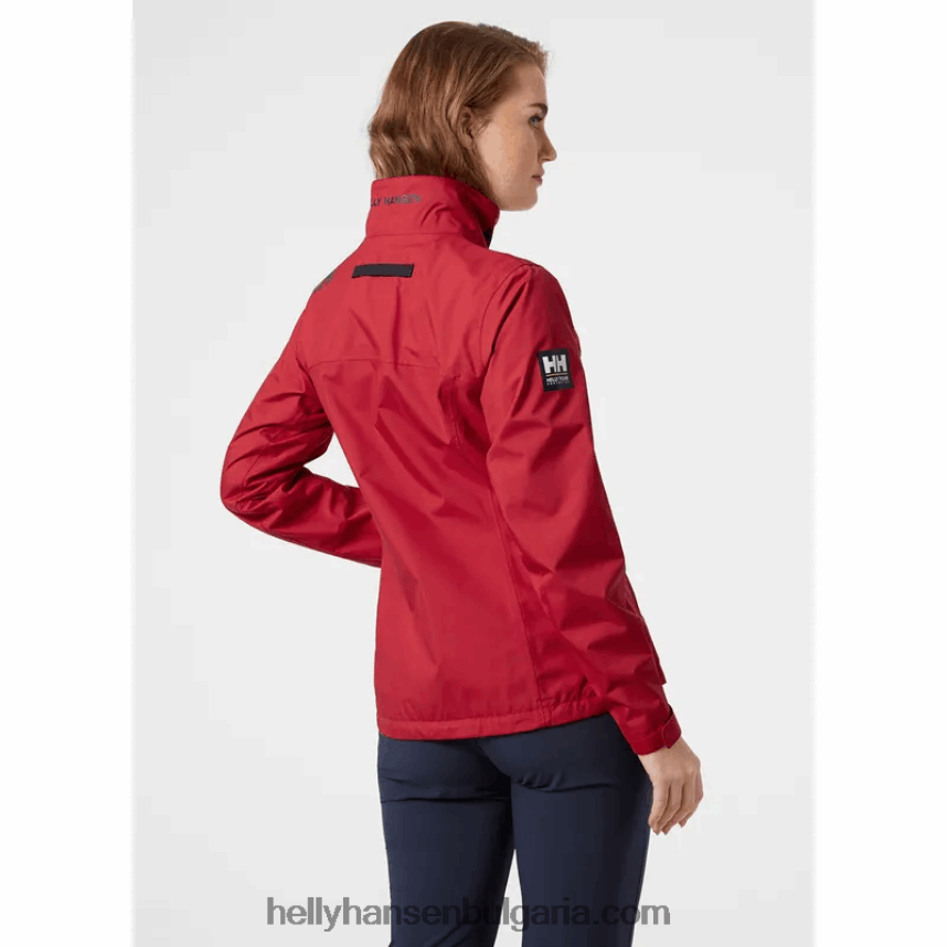 Жени дамско яке за ветроходство crew 80V22D1365 бяло Helly-Hansen