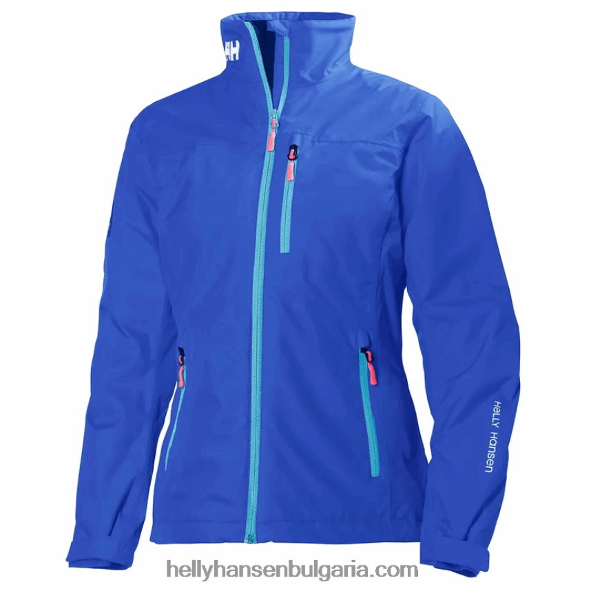 Жени дамско яке за ветроходство crew 80V22D1365 бяло Helly-Hansen