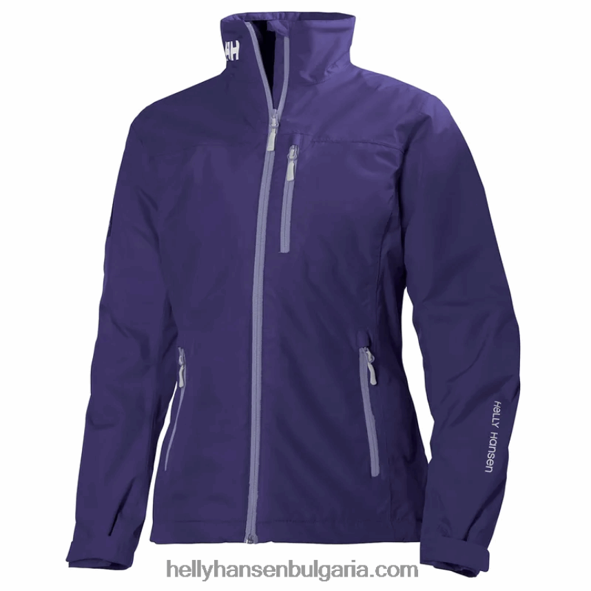 Жени дамско яке за ветроходство crew 80V22D1366 червен Helly-Hansen