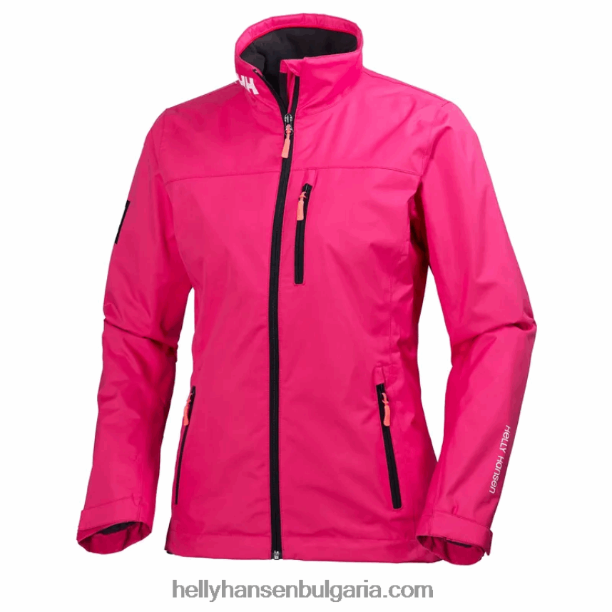 Жени дамско яке за ветроходство crew 80V22D1366 червен Helly-Hansen
