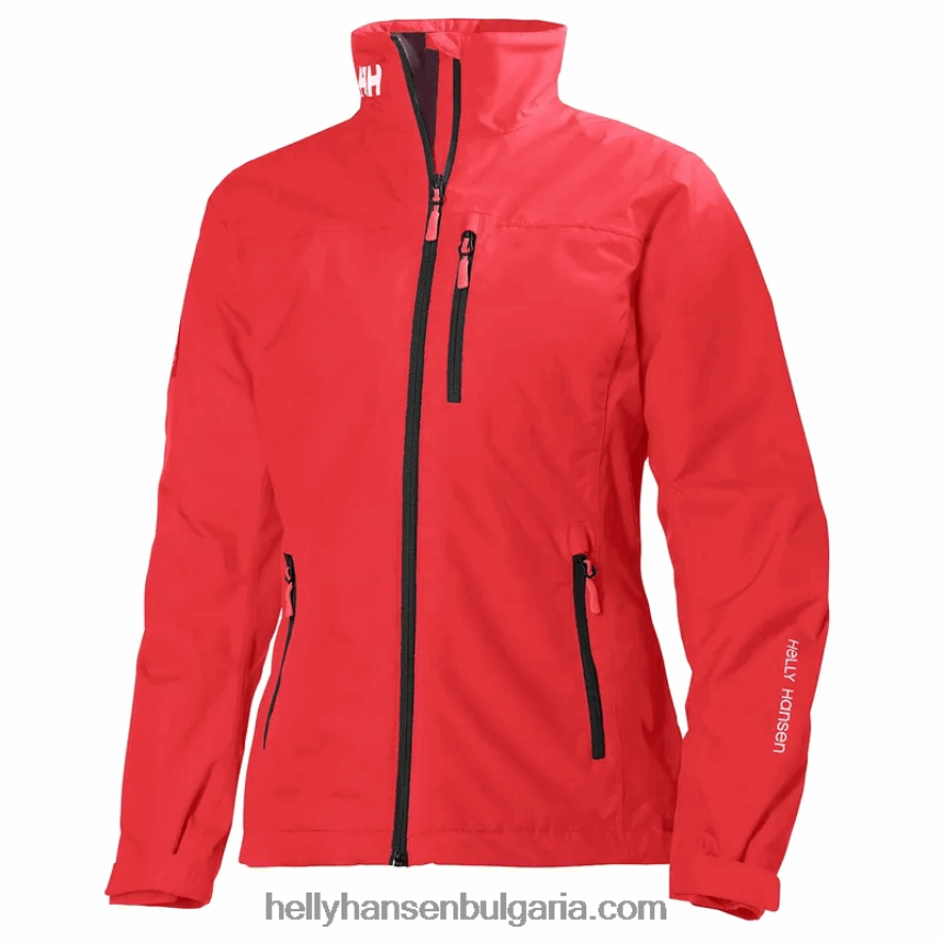 Жени дамско яке за ветроходство crew 80V22D1367 черен Helly-Hansen