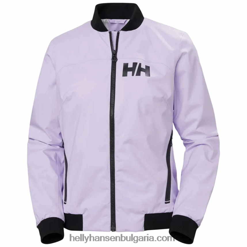 Жени дамско яке за състезания hp 80V22D1382 морско райе Helly-Hansen