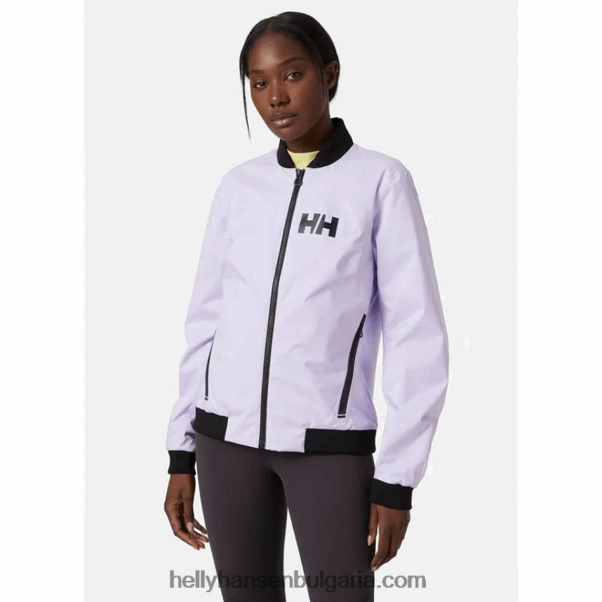 Жени дамско яке за състезания hp 80V22D1382 морско райе Helly-Hansen