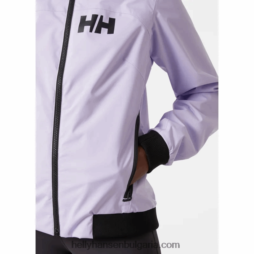Жени дамско яке за състезания hp 80V22D1382 морско райе Helly-Hansen