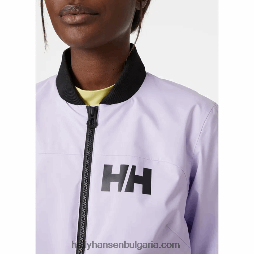 Жени дамско яке за състезания hp 80V22D1382 морско райе Helly-Hansen