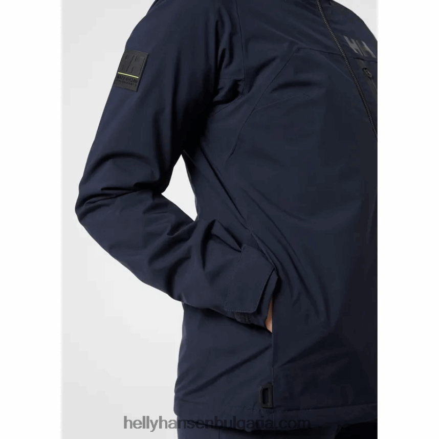 Жени дамско яке за ветроходство hp racing lifaloft 80V22D1371 бяло Helly-Hansen