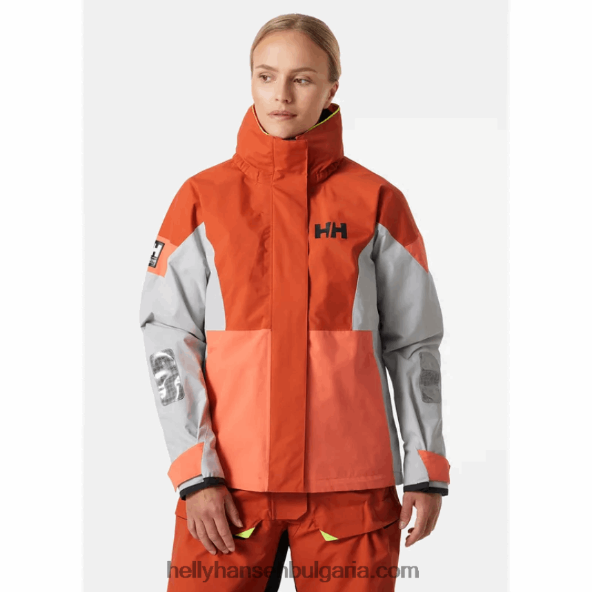 Жени дамско яке за ветроходство newport regatta 80V22D1330 бяло Helly-Hansen
