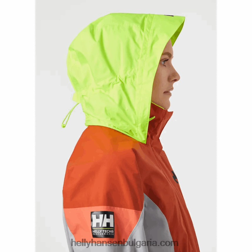 Жени дамско яке за ветроходство newport regatta 80V22D1330 бяло Helly-Hansen