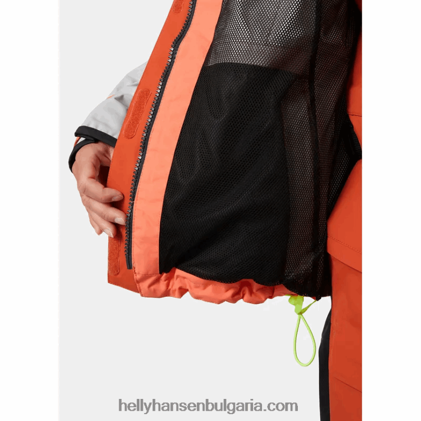 Жени дамско яке за ветроходство newport regatta 80V22D1330 бяло Helly-Hansen