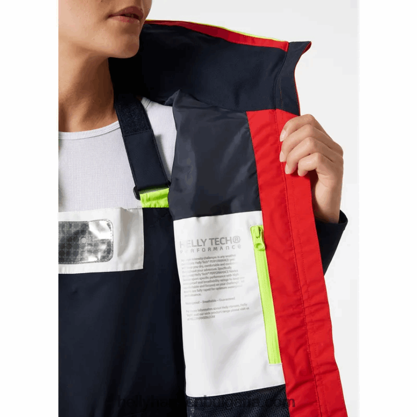 Жени дамско яке за ветроходство newport regatta 80V22D1332 светло син Helly-Hansen