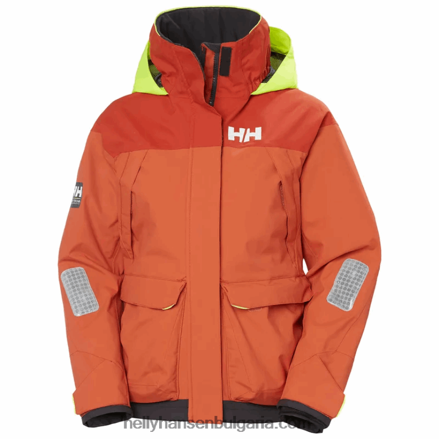 Жени дамско яке за крайбрежно плаване pier 3.0 80V22D1372 военноморски флот Helly-Hansen