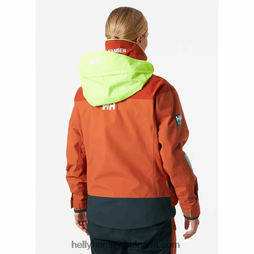 Жени дамско яке за крайбрежно плаване pier 3.0 80V22D1372 военноморски флот Helly-Hansen