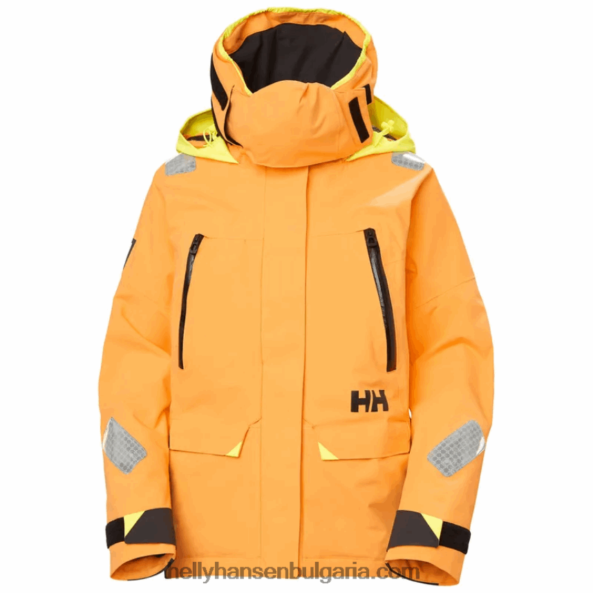 Жени дамско яке skagen за офшорно плаване 80V22D1319 теракота Helly-Hansen