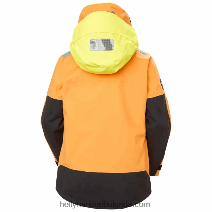 Жени дамско яке skagen за офшорно плаване 80V22D1319 теракота Helly-Hansen