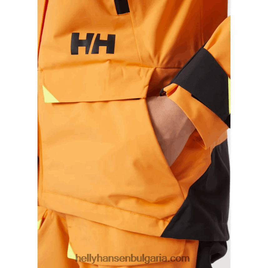 Жени дамско яке skagen за офшорно плаване 80V22D1319 теракота Helly-Hansen