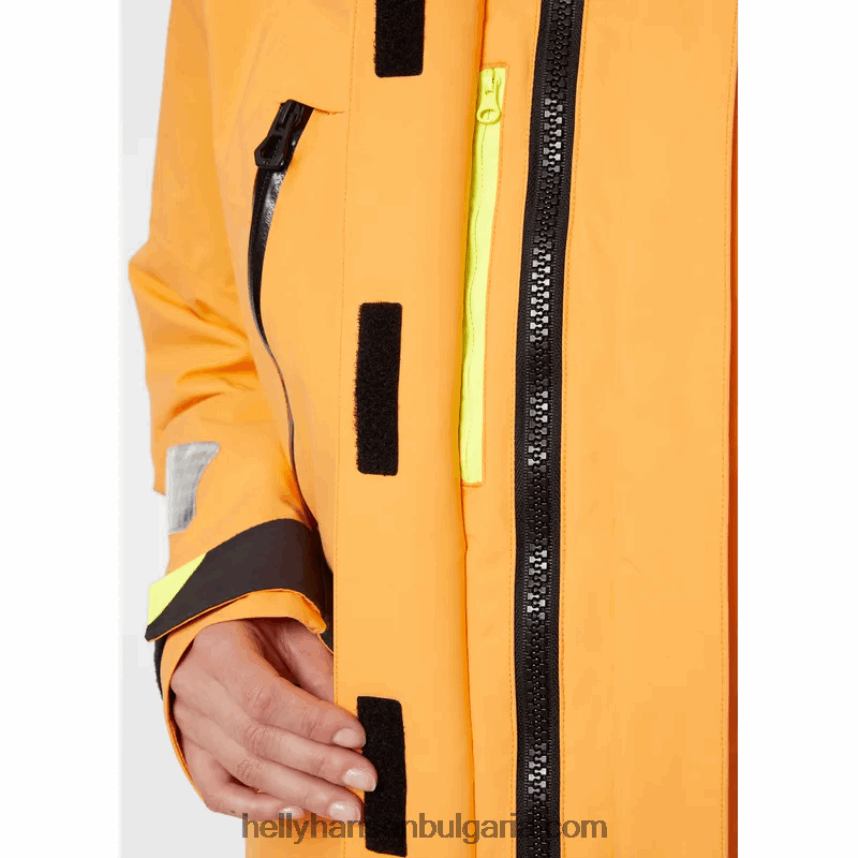 Жени дамско яке skagen за офшорно плаване 80V22D1319 теракота Helly-Hansen