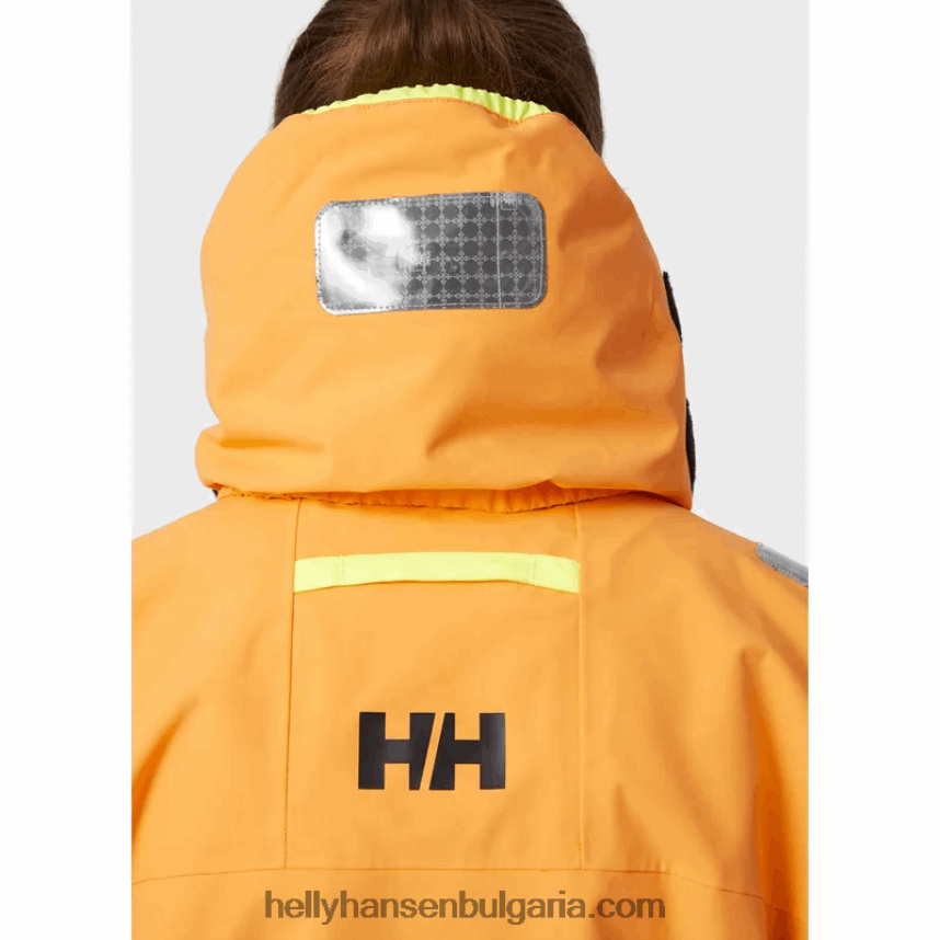 Жени дамско яке skagen за офшорно плаване 80V22D1319 теракота Helly-Hansen