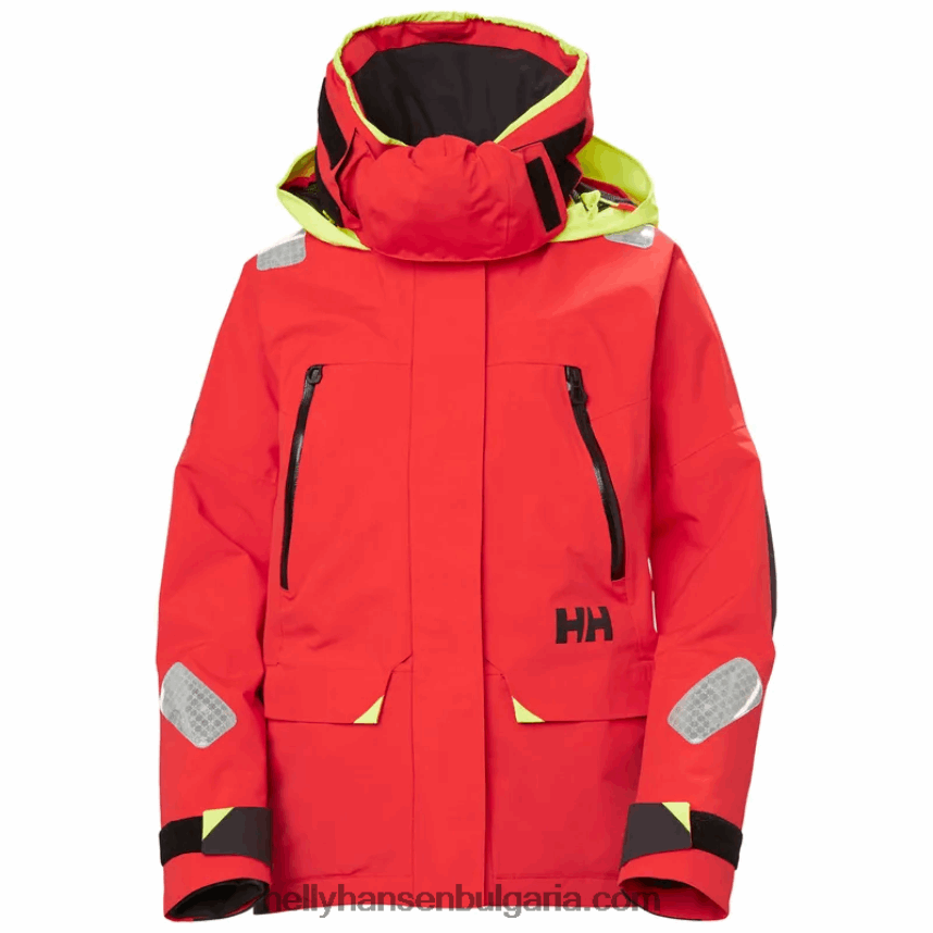 Жени дамско яке skagen за офшорно плаване 80V22D1320 портокал s Helly-Hansen