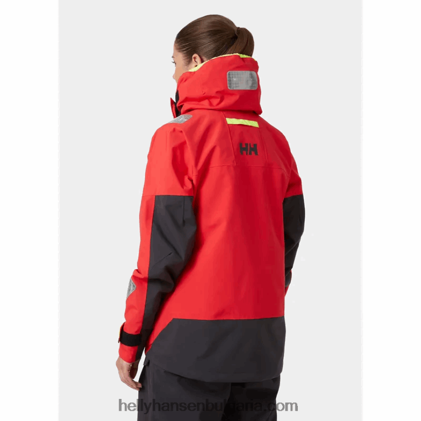 Жени дамско яке skagen за офшорно плаване 80V22D1320 портокал s Helly-Hansen