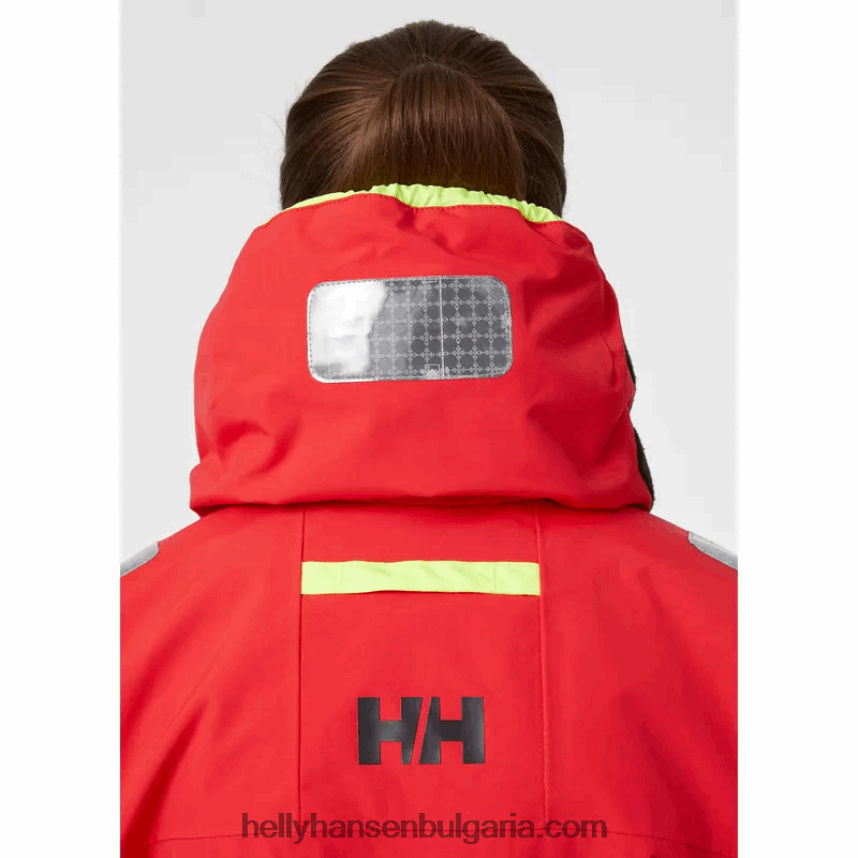 Жени дамско яке skagen за офшорно плаване 80V22D1320 портокал s Helly-Hansen