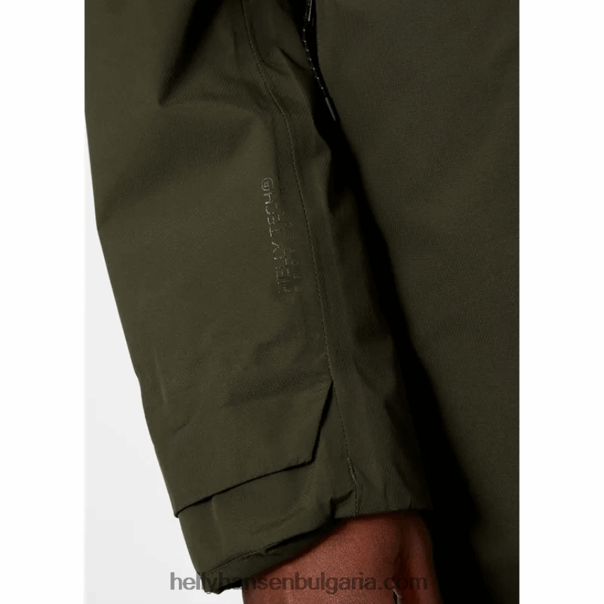 Жени дамски обожавам изолиран дъждобран 80V22D1554 военноморски флот Helly-Hansen