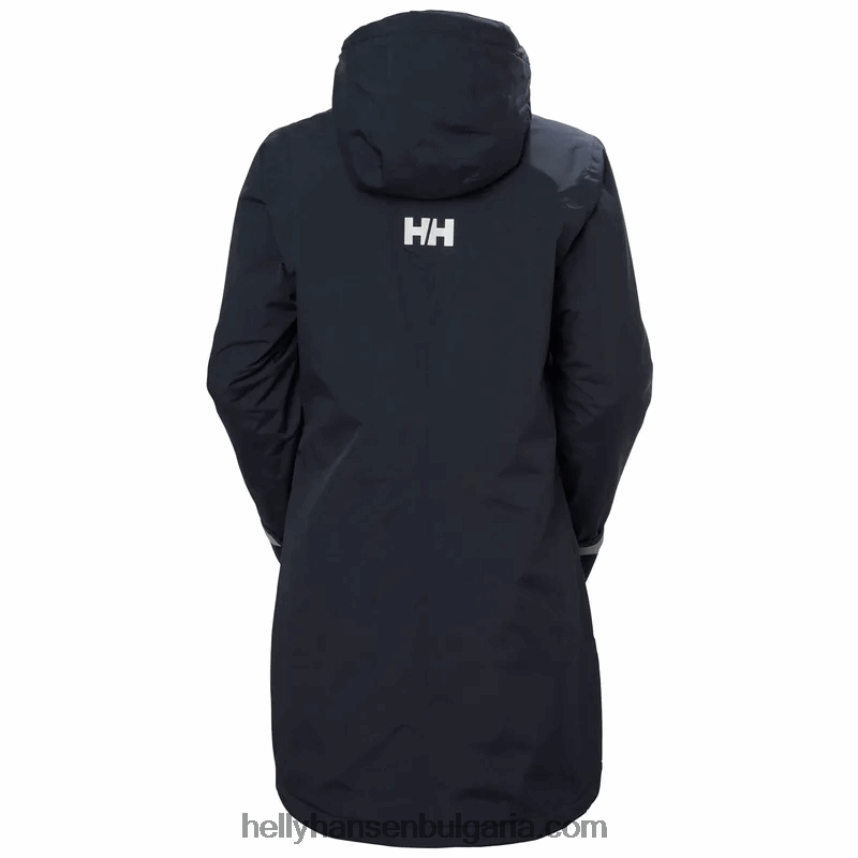 Жени дамски обожавам изолиран дъждобран 80V22D1556 черен Helly-Hansen
