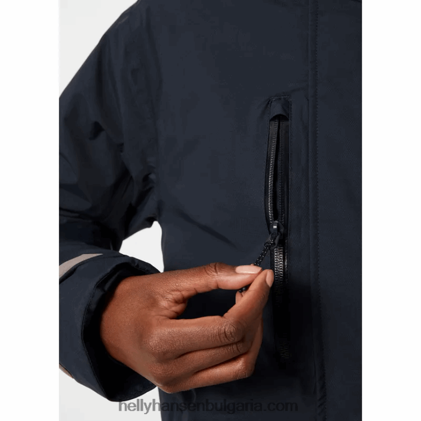 Жени дамски обожавам изолиран дъждобран 80V22D1556 черен Helly-Hansen