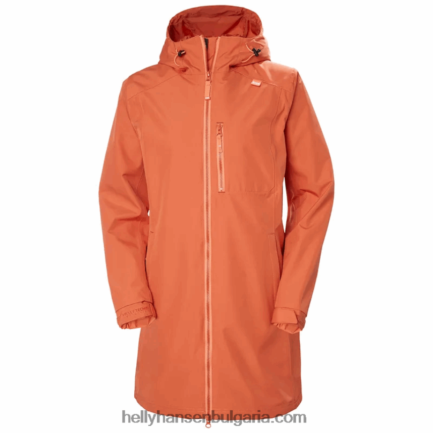 Жени дамско дълго яке белфаст 80V22D1559 черен Helly-Hansen