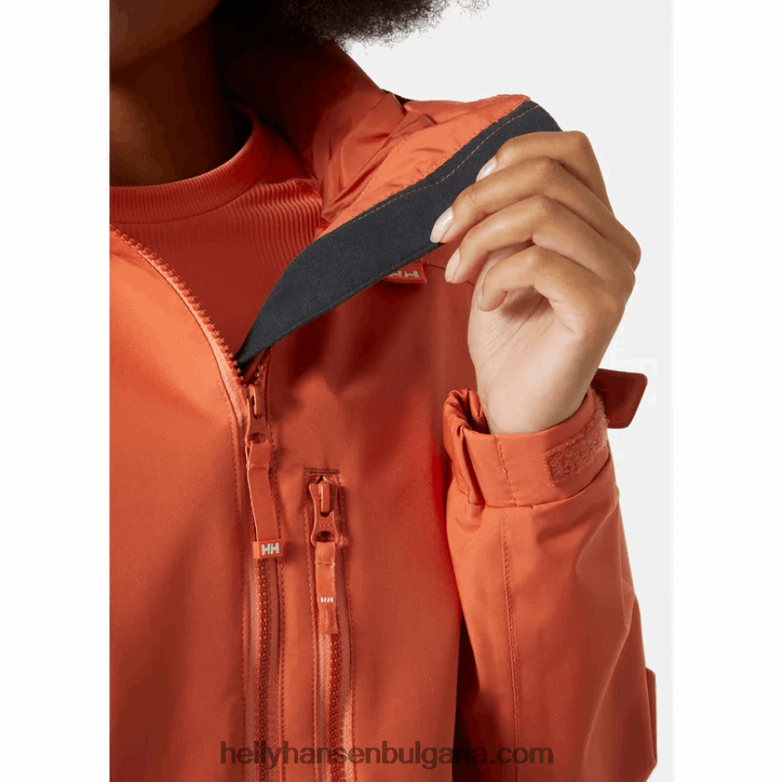 Жени дамско дълго яке белфаст 80V22D1559 черен Helly-Hansen