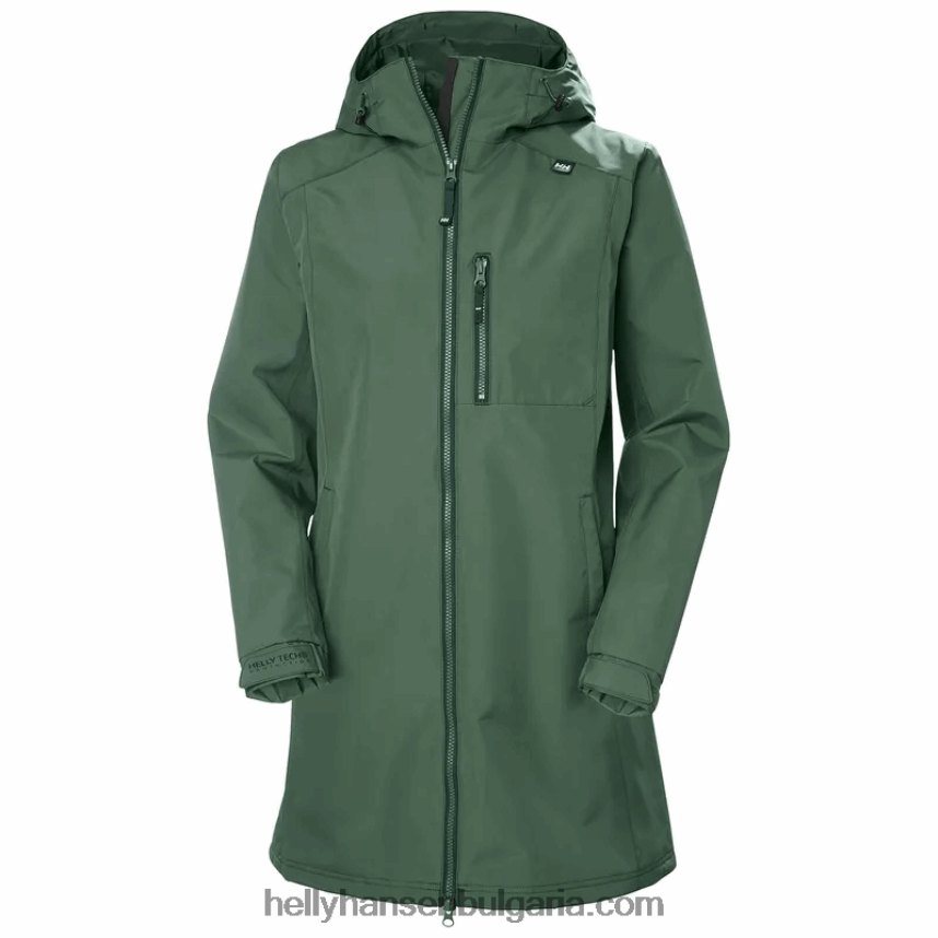Жени дамско дълго яке белфаст 80V22D1560 теракота Helly-Hansen