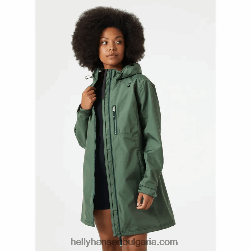 Жени дамско дълго яке белфаст 80V22D1560 теракота Helly-Hansen