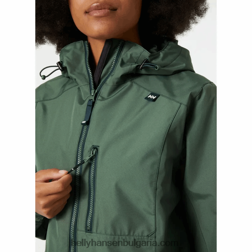 Жени дамско дълго яке белфаст 80V22D1560 теракота Helly-Hansen