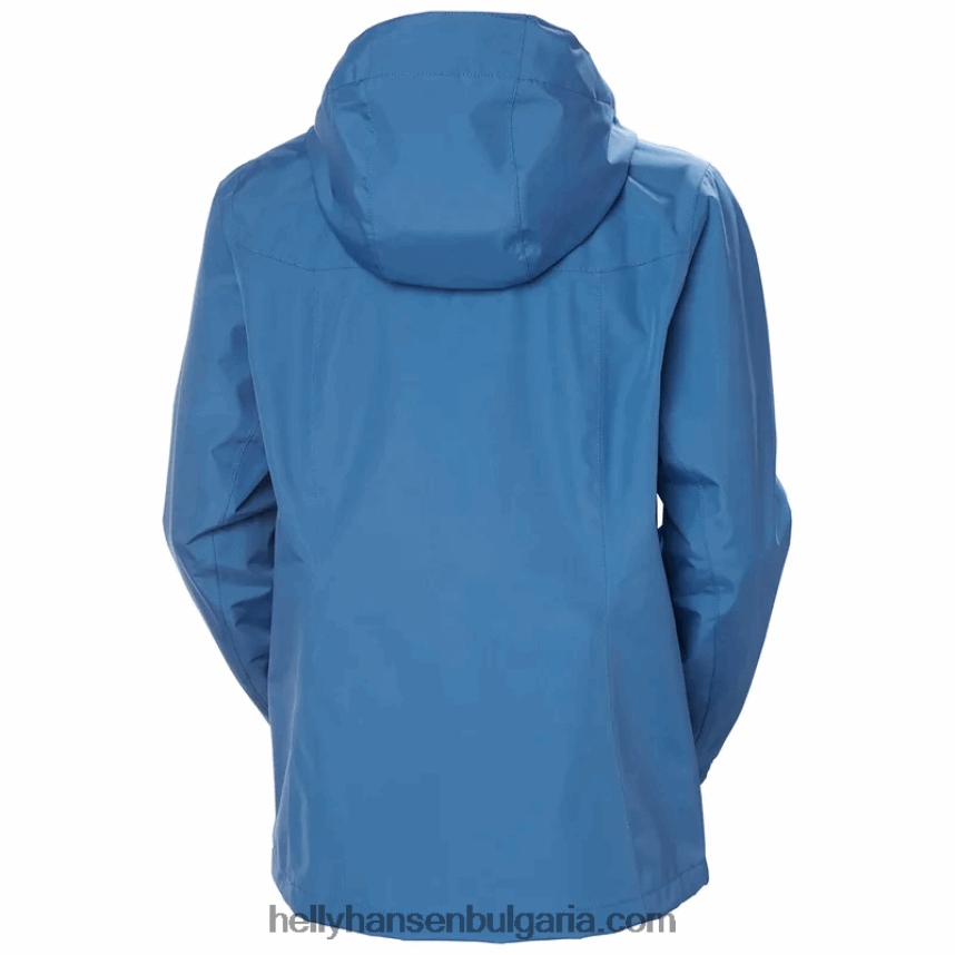 Жени дамско яке за дъжд аден 80V22D2578 бяло/морско синьо Helly-Hansen