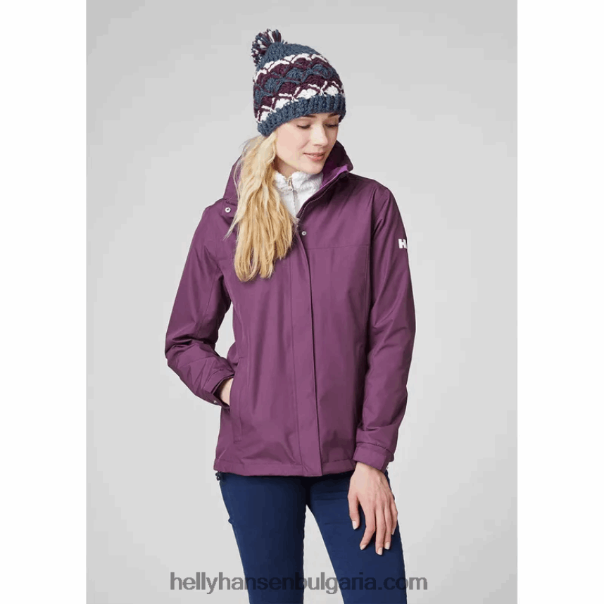 Жени дамско яке за дъжд аден 80V22D2579 азурит Helly-Hansen